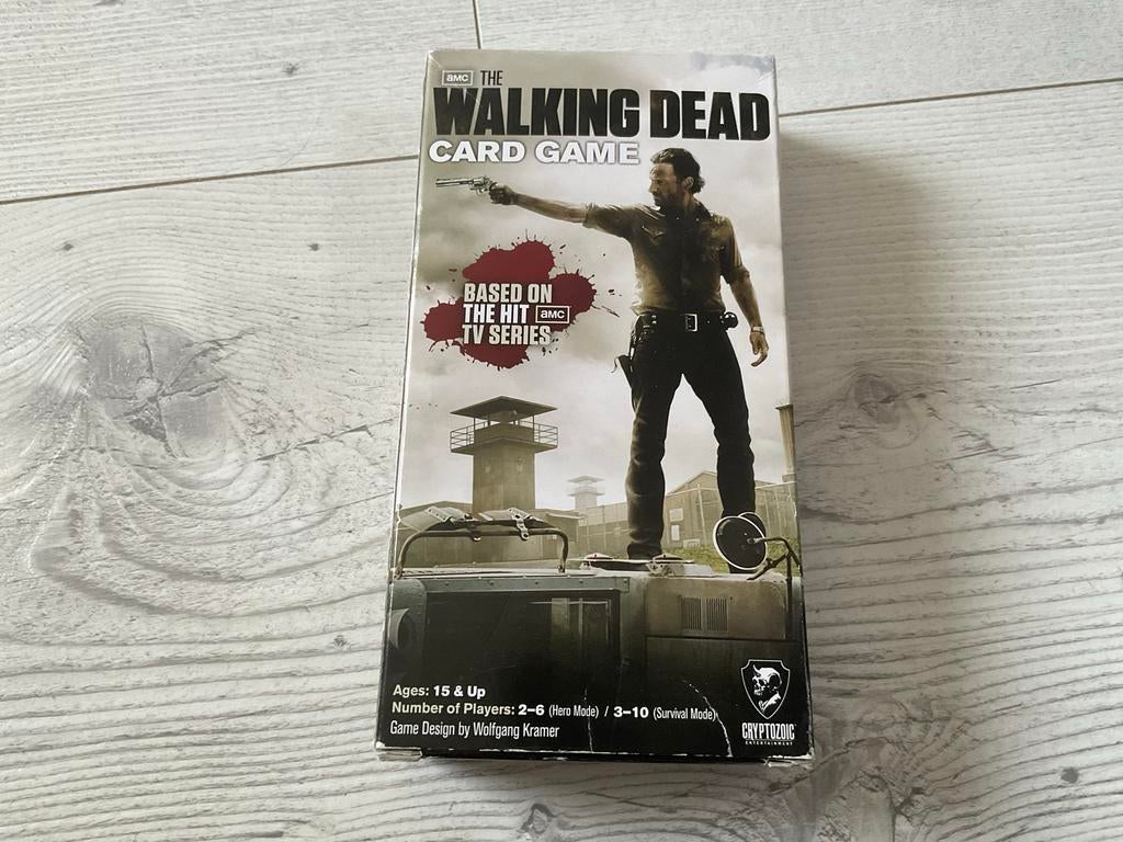 The Walking Dead Card Game - Zo goed als nieuw, Drie of vier spelers, Ophalen of Verzenden, Zo goed als nieuw