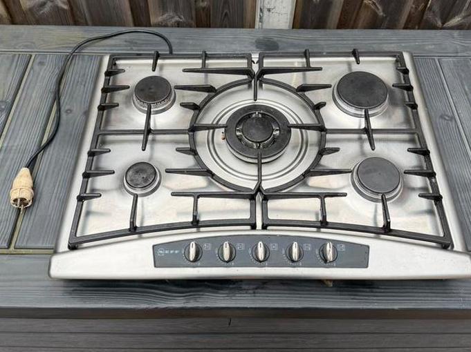 Neff HSE- 7FB4W10 gaskookplaat., Ophalen, Gebruikt, Inbouw, Gas