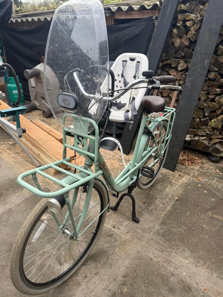 Mama fiets, Ophalen, Gebruikt