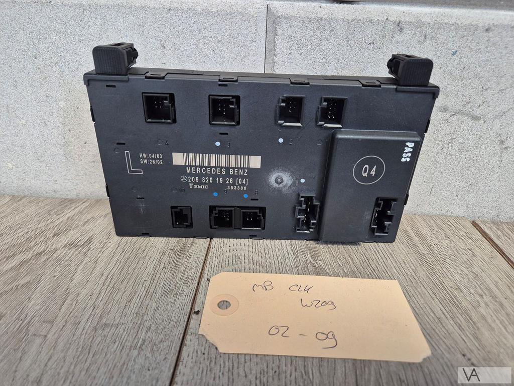 Deurmodule Mercedes CLK klasse W209 2002 - 2009 2098201926, Gebruikt, -, Ophalen of Verzenden, -