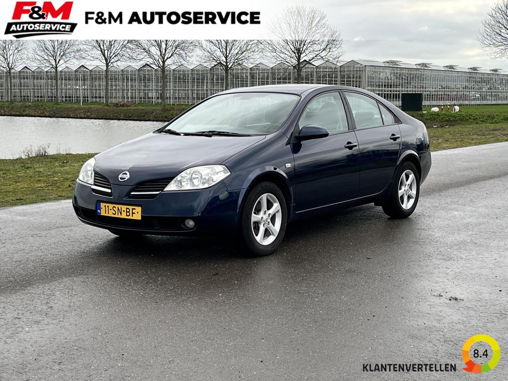 Nissan Primera 2.0 Business Edition Clima, camera, trekhaak, Auto's, Nissan, 1998 cc, Stof, Gebruikt, 4 cilinders