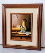 Vintage olieverf schilderij, Antiek en Kunst, Ophalen of Verzenden