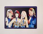 ABBA blauwe kleding band reclamebord van metaal wandbord, Info@deconoord.nl, Deco Noord, Nieuw, Ophalen of Verzenden
