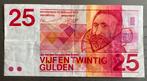 Bankbiljet 25 gulden -1971, Ophalen of Verzenden, 25 gulden, Los biljet