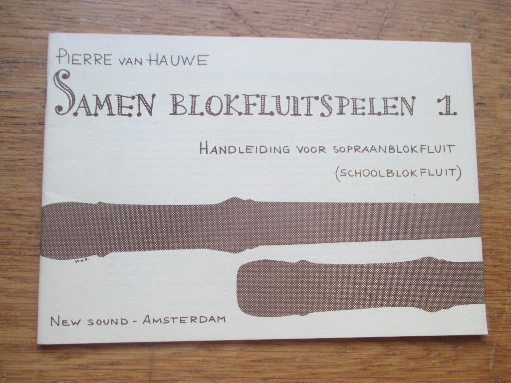Samen blokfluit spelen - handleiding sopraanblokfluit, Les of Cursus, Ophalen of Verzenden, Zo goed als nieuw, Blokfluit