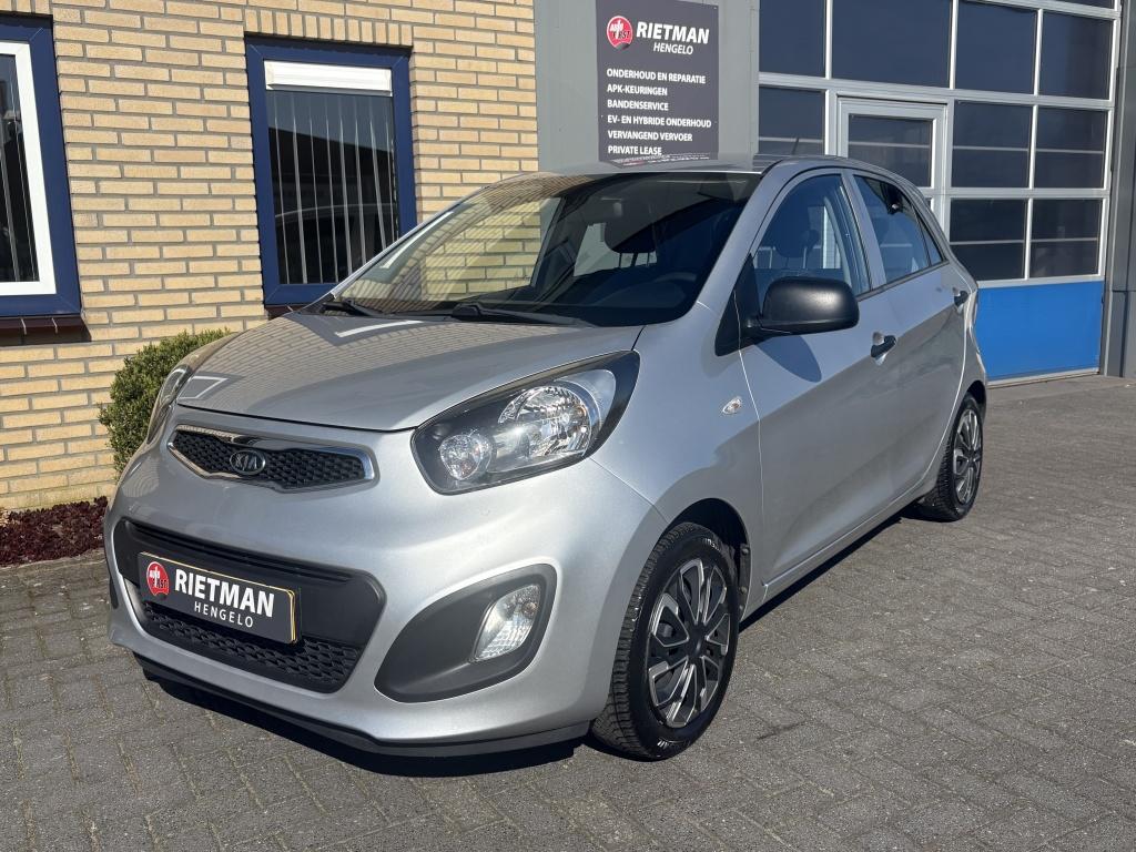 Kia Picanto 1.2 CVVT Comfort P. TREKHAAK-AIRCO-KETTING, Euro 5, 86 pk, Gebruikt, 4 cilinders