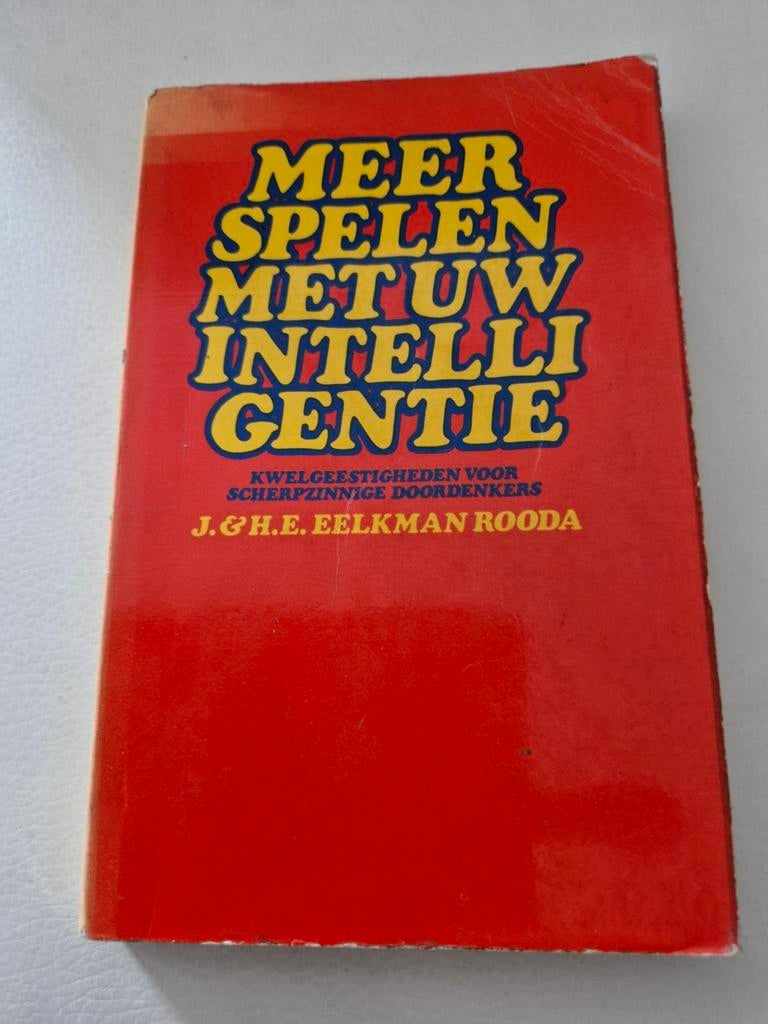 Meer Spelen Met Uw Intelligentie - Puzzelboek, Ophalen of Verzenden