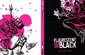 fluorescent black graphic novel, Boeken, Strips | Comics, Eén comic, Ophalen of Verzenden, Zo goed als nieuw, Amerika