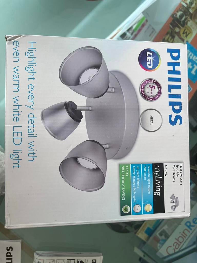 Lamp Philips, Huis en Inrichting, Lampen | Plafondlampen, Ophalen of Verzenden, Zo goed als nieuw