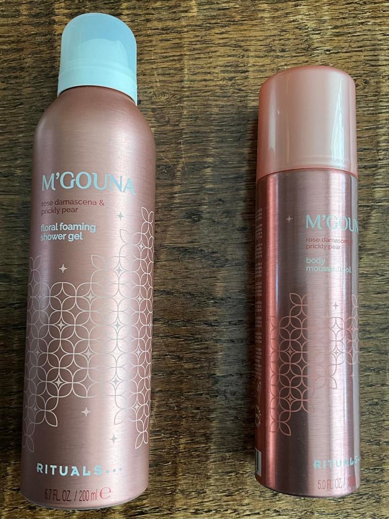 RItuals M’Gouna foam en body mousse-to-oil, Ophalen of Verzenden, Nieuw, Bad & Douche