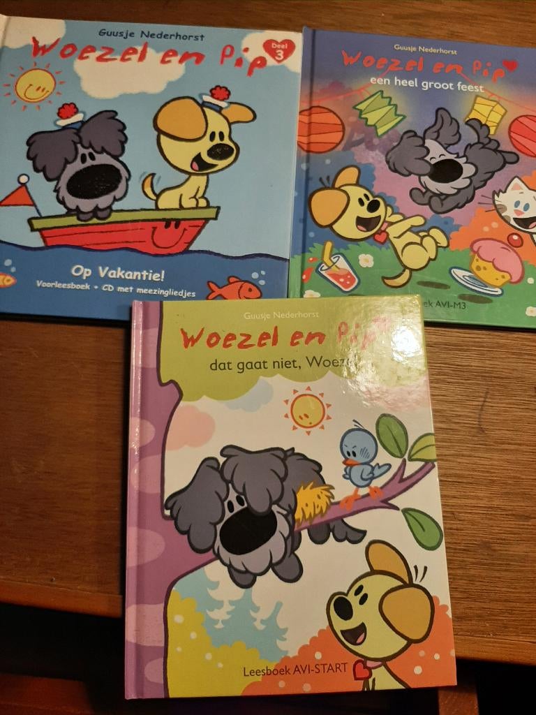 3x Woezel en Pip op vakantie cd Dat gaat niet en Groot feest, Fictie algemeen, Jongen of Meisje, Nieuw, Ophalen of Verzenden