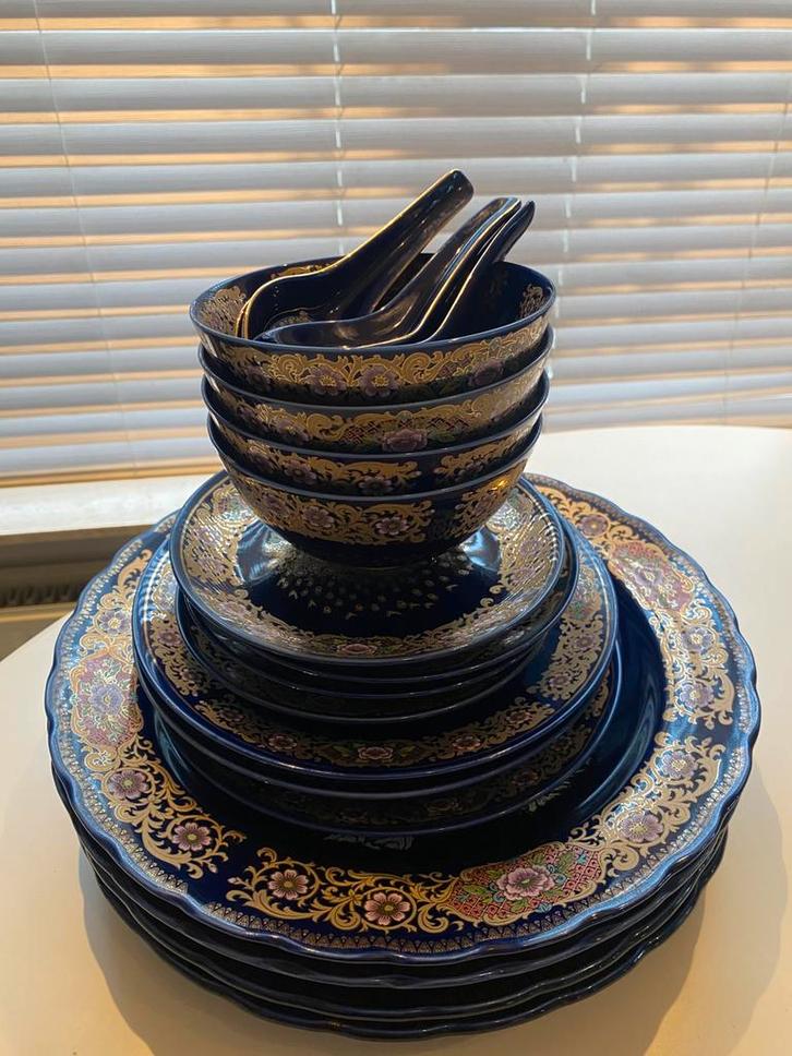 Origineel Marokaanse Taous servies set, Antiek en Kunst, Antiek | Servies los, Ophalen