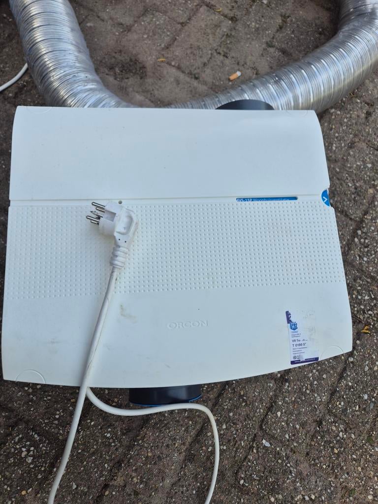 2x orcon mechanische ventilatie box MVS-15p, Ophalen, Gebruikt, Afzuiger