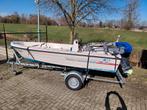 Mooie Wato 4.20m consoleboot + 15 pk yamaha 4 takt motor, Watersport en Boten, 10 tot 30 pk, Ophalen of Verzenden, Zo goed als nieuw
