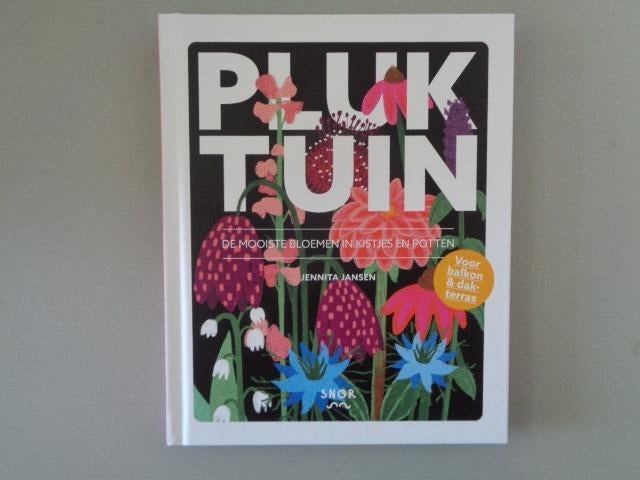 Pluktuin - De mooiste bloemen in kistjes en potten, Jennita Jansen, Ophalen of Verzenden, Zo goed als nieuw, Tuinieren en Tuinplanten
