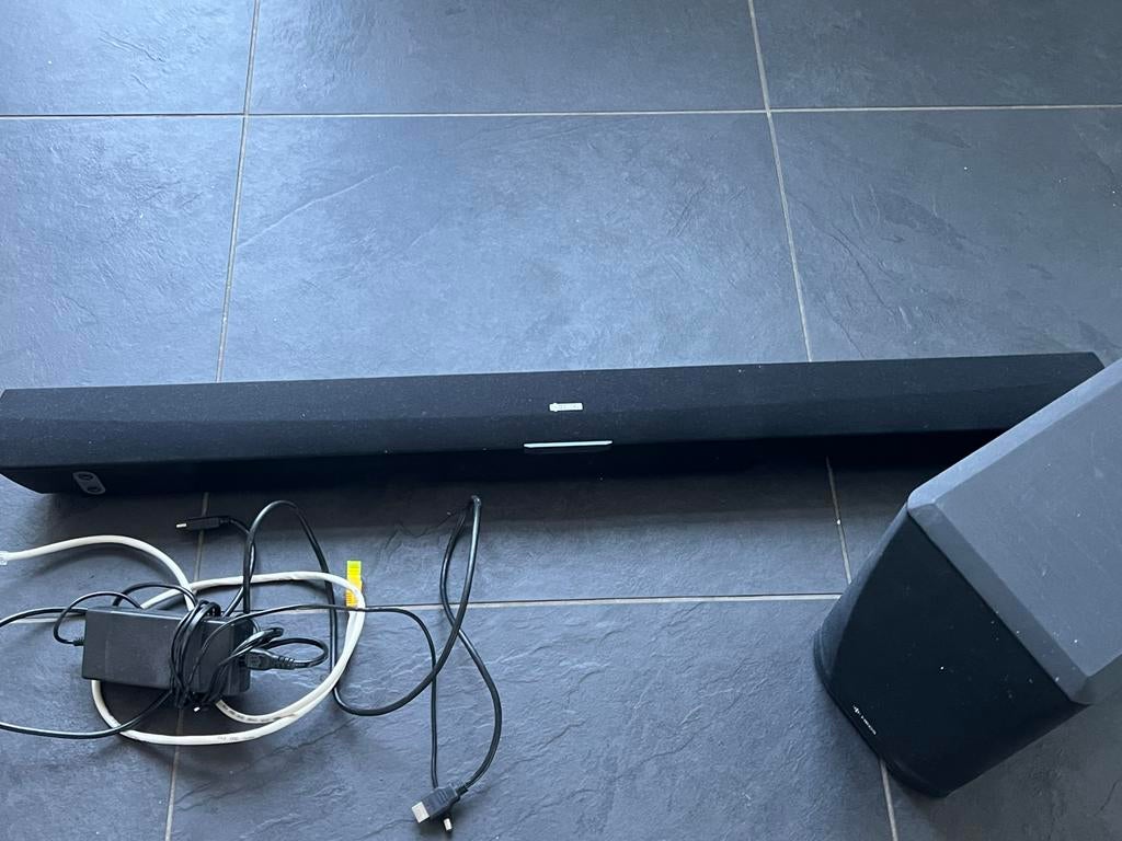 Heos Soundbar en Subwoofer set, Ophalen of Verzenden, Met externe subwoofer, Gebruikt
