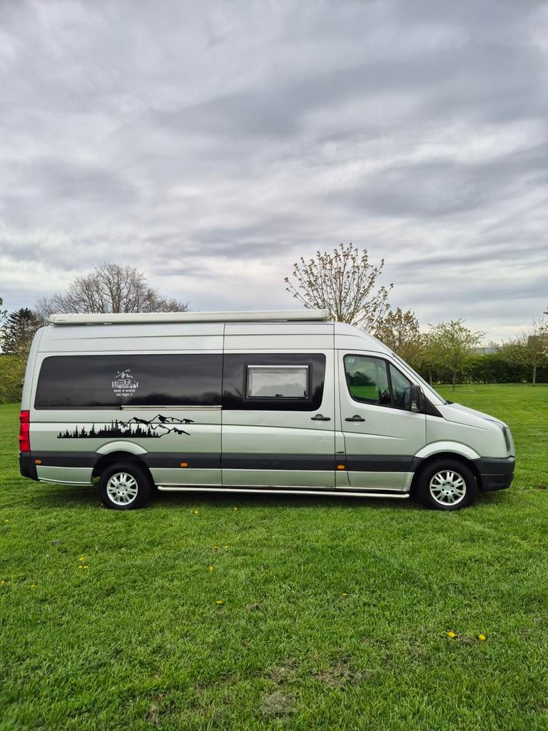 Crafter️♥️lengtebedden️✅️airco️🥶cruise️✅️standkachel️♥️, Caravans en Kamperen, Campers, Chemisch toilet, Buscamper of Camperbus