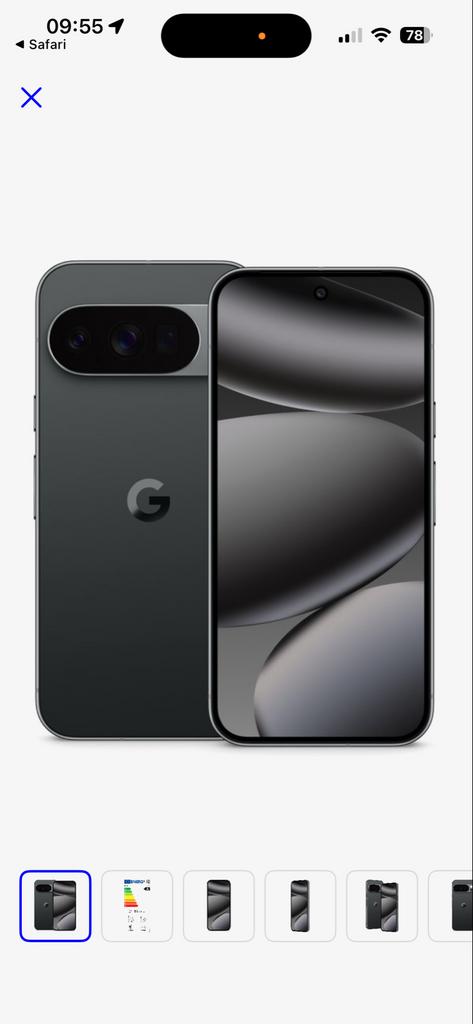 Google Pixel 10 Pro Zwart - Nieuw met oplader set!, Telecommunicatie, Mobiele telefoons | Overige merken, Overige modellen, Nieuw