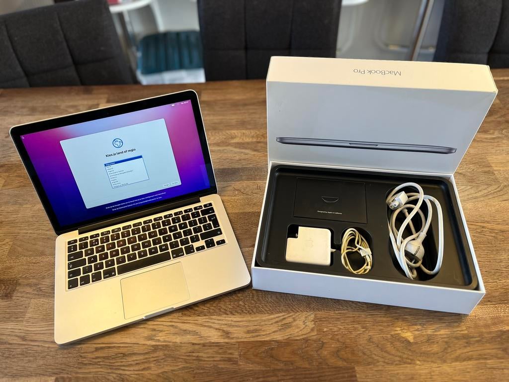 Macbook Pro 13 inch retina A1502 HDMI USB IZGST, Computers en Software, Apple Macbooks, MacBook Pro, 256 GB, 2 tot 3 Ghz, Qwerty