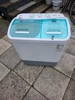 XatiX Mini Wasmachine met Centrifuge - Compact & Draagbaar, Ophalen, Minder dan 85 cm, Minder dan 4 kg, Bovenlader