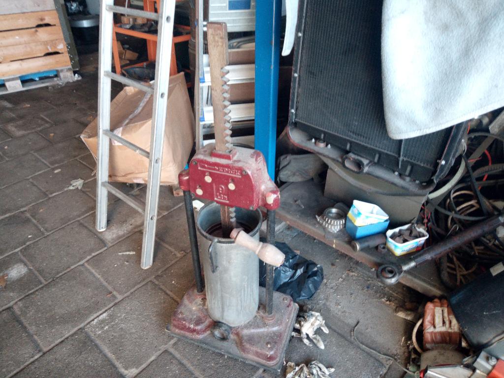 Vintage gehaktpers, Ophalen, Huis en Inrichting