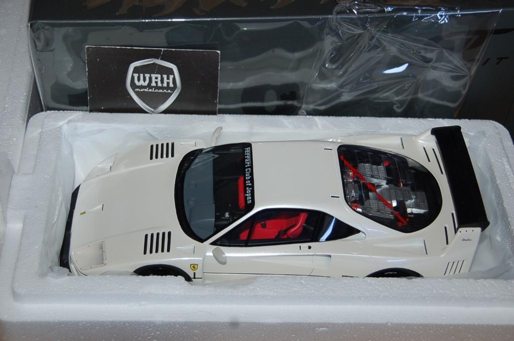1:18 FERRARI F40 LIBERTY WALK white GT spirit GT379 WRH, Verzenden, Zo goed als nieuw, Auto, Overige merken