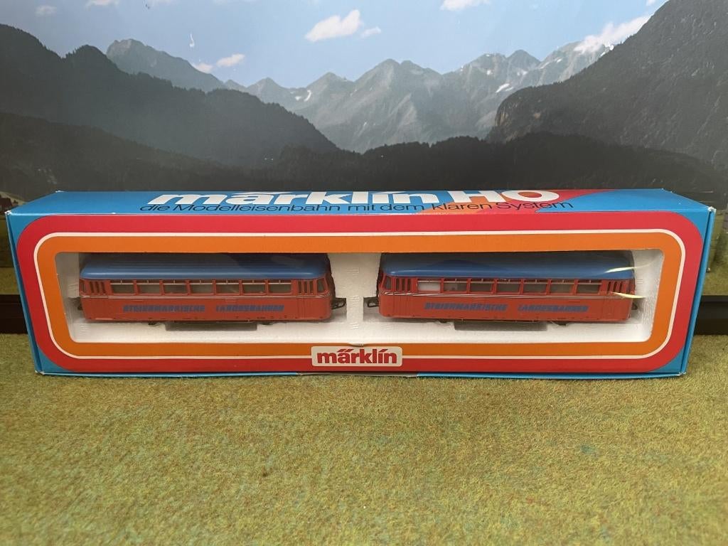 Märklin 3140 Schienenbus Steiermarkische Landesbahnen, Hobby en Vrije tijd, Modeltreinen | H0, Wisselstroom, Treinset, Ophalen of Verzenden