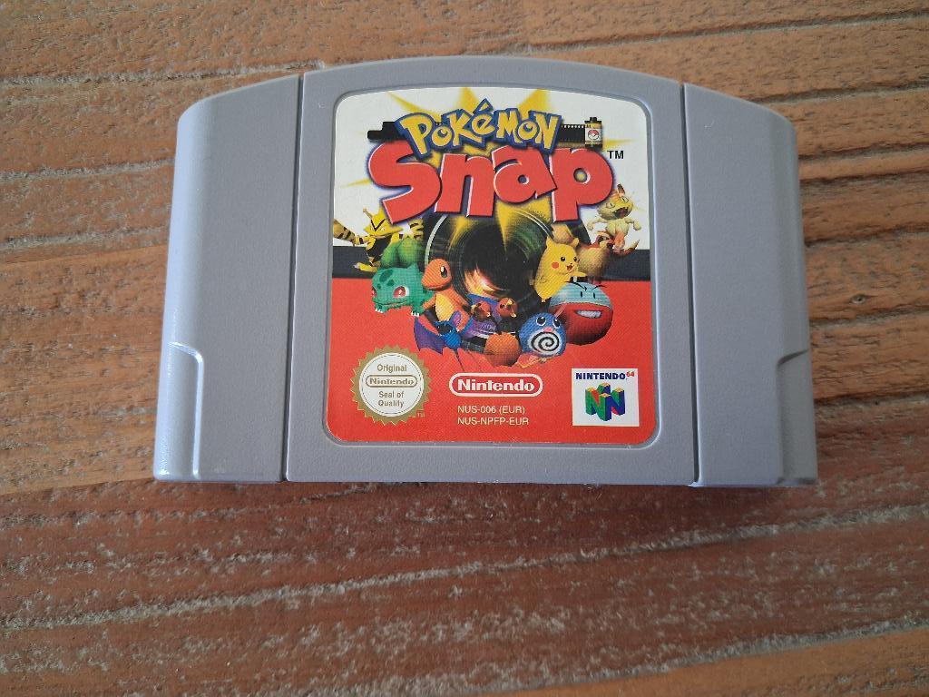 Pokemon Snap + Handleiding N64, Overige genres, 1 speler, Ophalen of Verzenden, Zo goed als nieuw