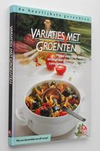 Variaties met groenten (1990), Boeken, Verzenden, Zo goed als nieuw, Nederland en België, Gezond koken