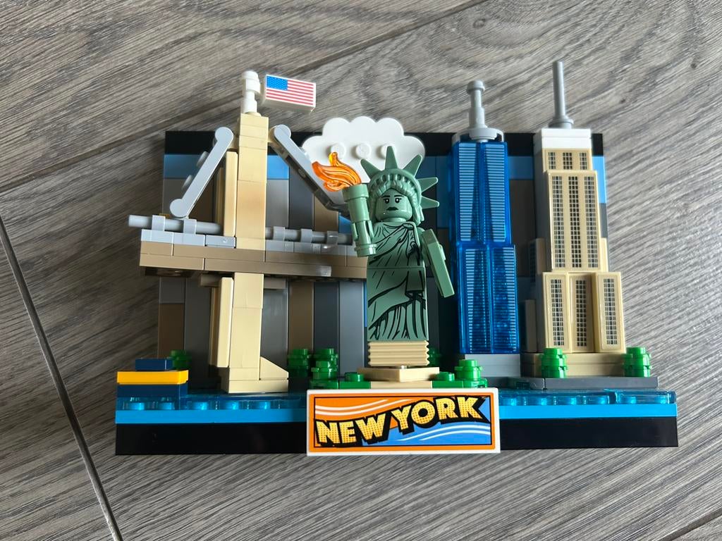 Lego Creator 40519 ansichtkaart van New York, Kinderen en Baby's, Speelgoed | Duplo en Lego, Ophalen of Verzenden, Zo goed als nieuw