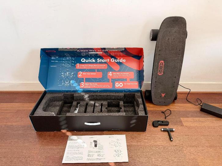 Electric Longboard Meepo Mini 2 - Mini 2 ER (20 Miles Range), Hobby en Vrije tijd, Overige Hobby en Vrije tijd, Zo goed als nieuw