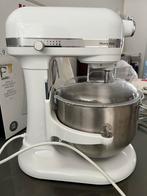 KitchenAid Heavy Duty mixer 5KSM7591 wit, 4 liter of meer, Ophalen, Gebruikt, 3 snelheden of meer