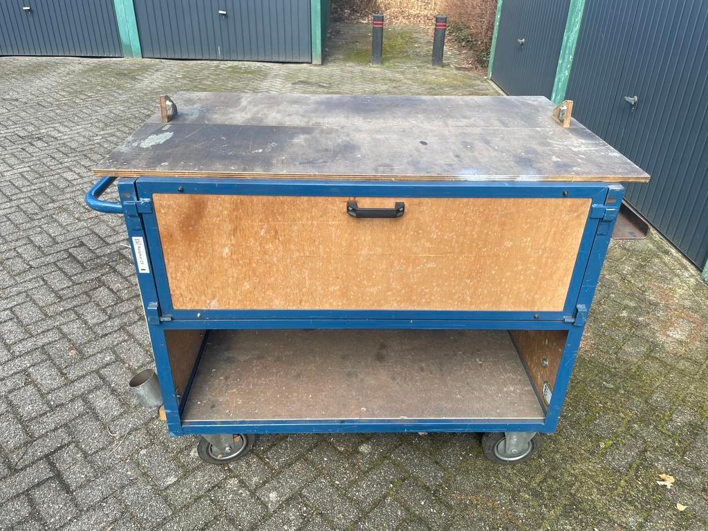 Gereedschap/onderdelen/opberg Kar en dergelijke, Ophalen, Gebruikt