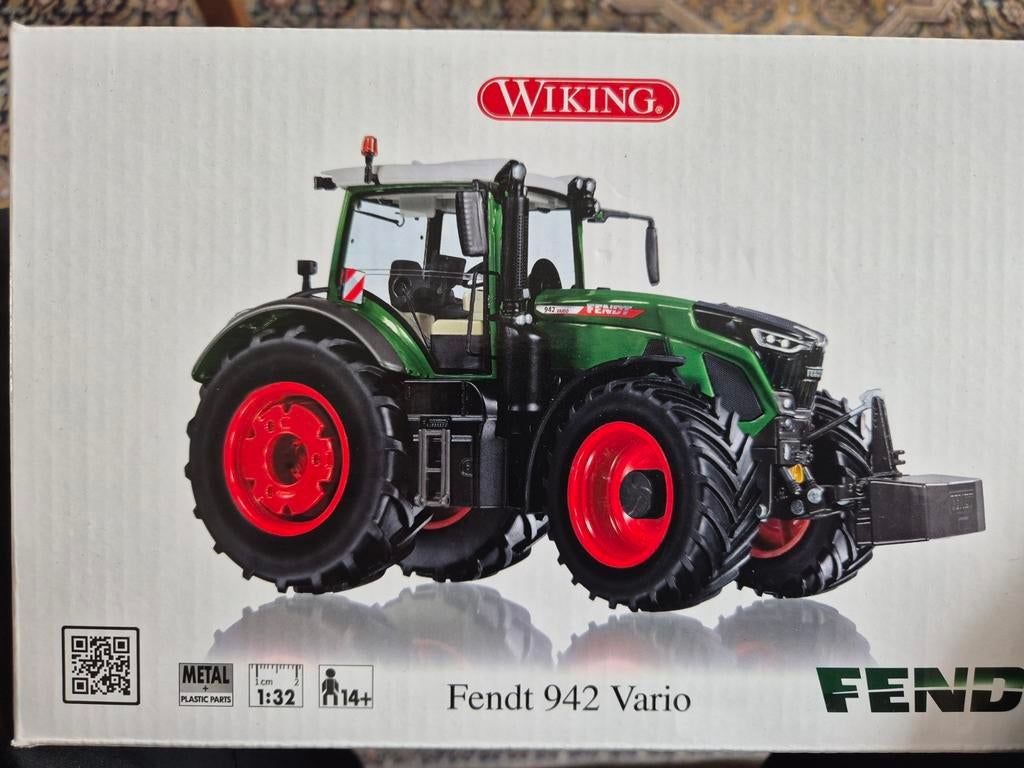 Fendt 942 Vario model tractor Wiking 1:32, Ophalen of Verzenden