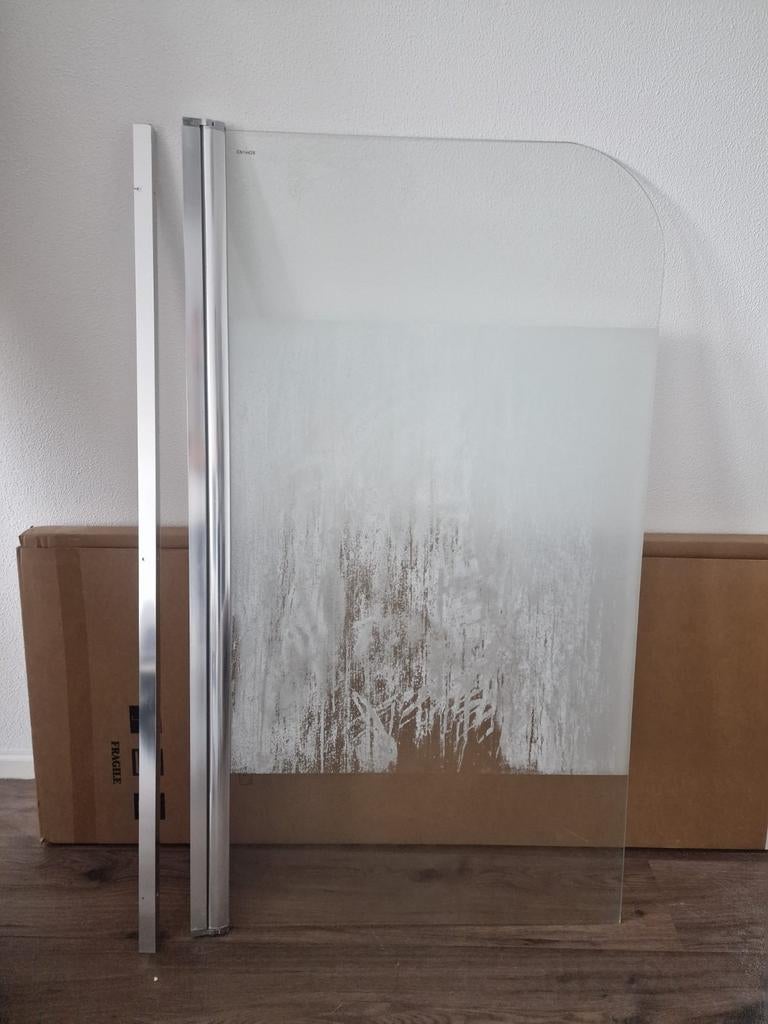 Glazen Douchewand, Ophalen of Verzenden, Gebruikt, Met douche