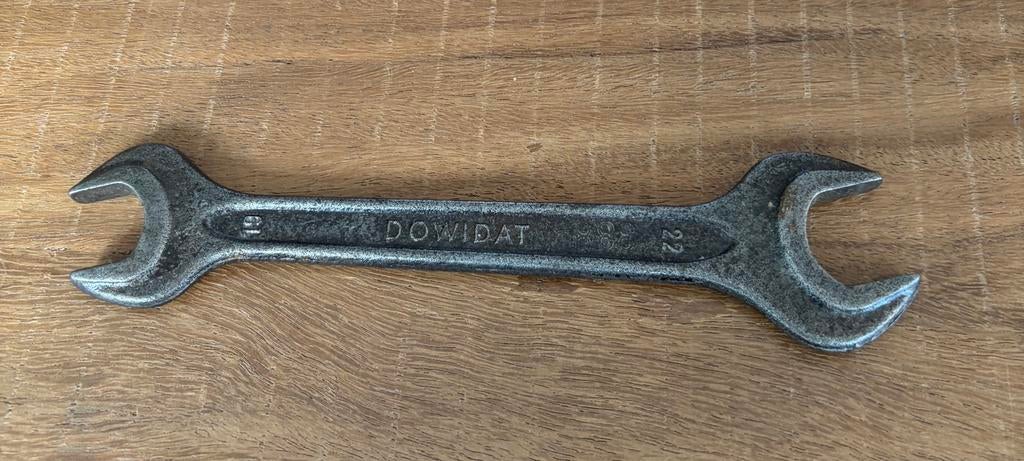 Dowidat steeksleutel 19-22 DIN 895, Auto diversen, Autogereedschap, Ophalen of Verzenden, Gebruikt