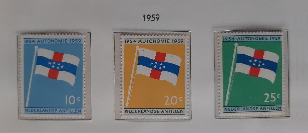 1959 Nederlandse Antillen 5 jaar Statuut voor het Koninkrijk, Ophalen