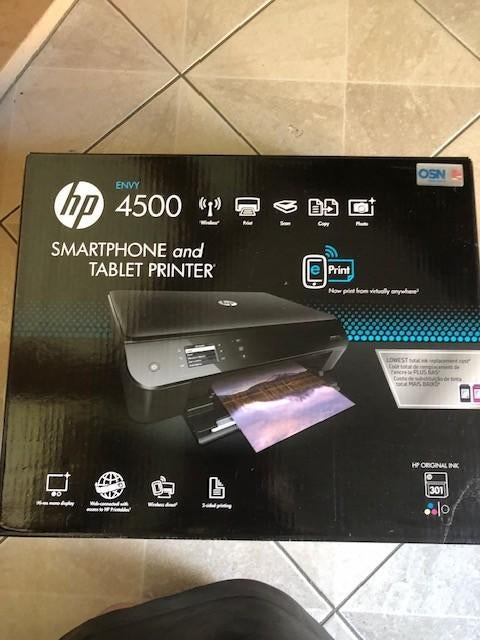 HP ENVY 4500 e-All-in-One inkjet printer, Computers en Software, Printers, Ophalen, Hp, Kleur printen, Inkjetprinter