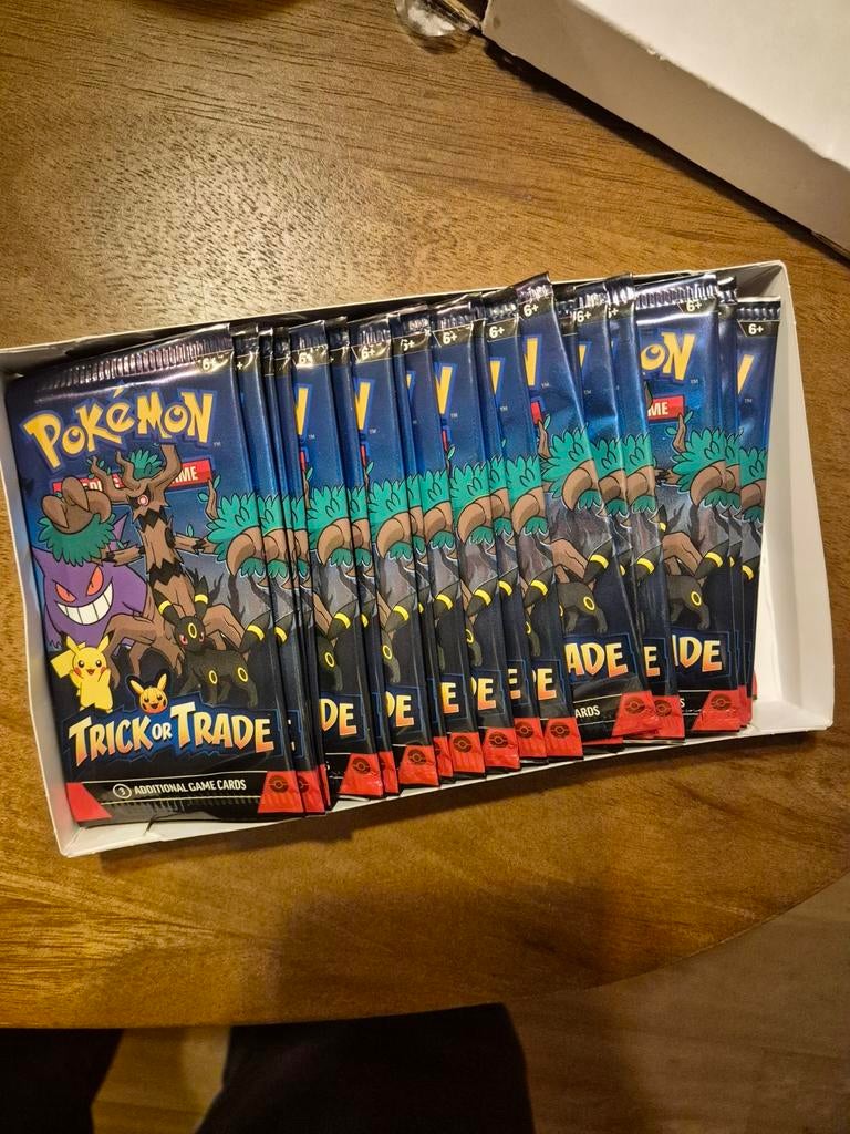 Pokemon Trick or Trade kaarten 30 stuks, Ophalen of Verzenden