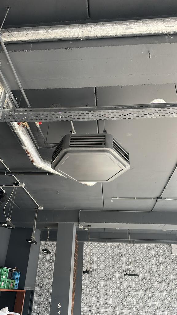 HVAC / Plafond Airco Unit - Efficiënte Klimaatbeheersing, Witgoed en Apparatuur, Airco's, Ophalen, Gebruikt, 3 snelheden of meer