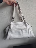 Vintage  Hogan leren schoudertas Y2K minimal designerbag wit, Ophalen of Verzenden, Zo goed als nieuw, Wit, Schoudertasje