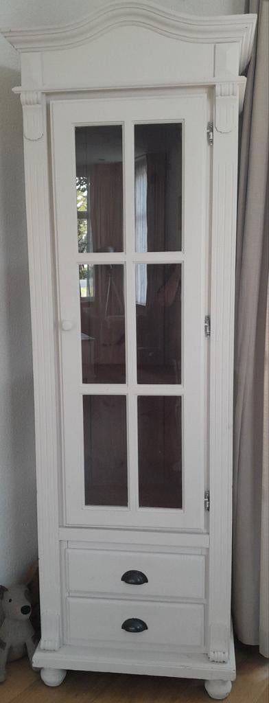 Vitrinekast kast servieskast, Ophalen, 50 tot 100 cm, Zo goed als nieuw, 25 tot 50 cm
