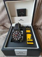 TW Steel TW978, Sieraden, Tassen en Uiterlijk, Horloges | Heren, Ophalen of Verzenden, Zo goed als nieuw, Leer, Overige merken
