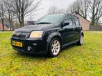 Fiat Panda 1.4 16V 100HP 2008 Zwart, Voorwielaandrijving, Parkeersensor, 100 pk, Zwart