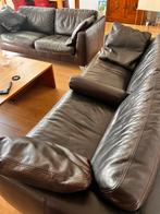 Te koop: Machalke 2,5 en 3 zits lederen bankstel, Ophalen, Gebruikt, Leer, Modern