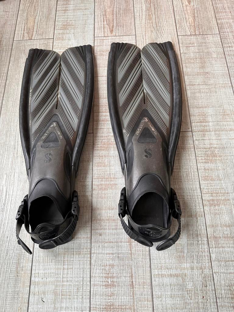 Scubapro Twin Speed vinnen maat M-L, Watersport en Boten, Ophalen, Gebruikt, Zwem- of Duikvliezen
