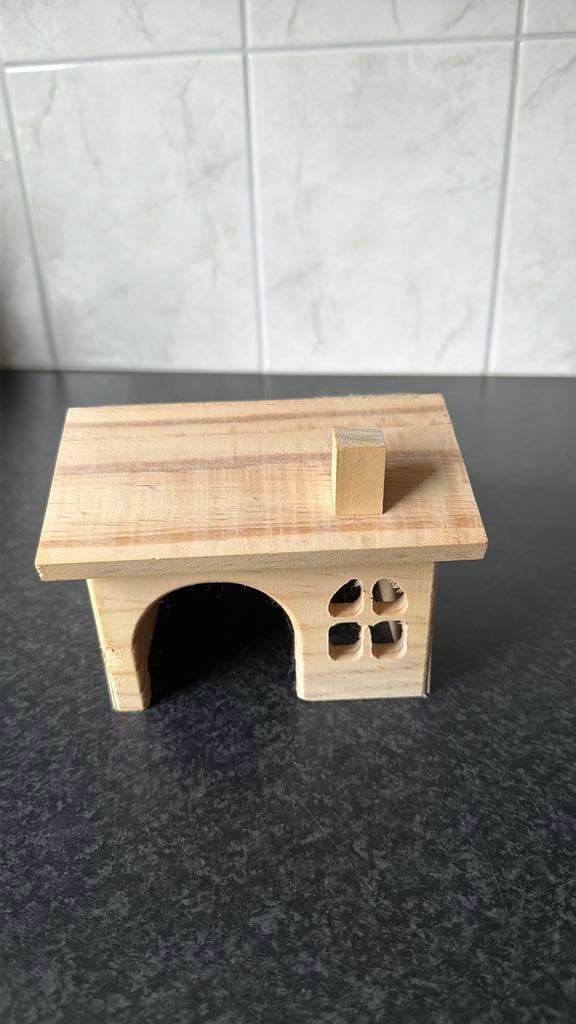 huisje hamster, Dieren en Toebehoren, Knaagdieren en Konijnen | Toebehoren, Ophalen of Verzenden, Zo goed als nieuw