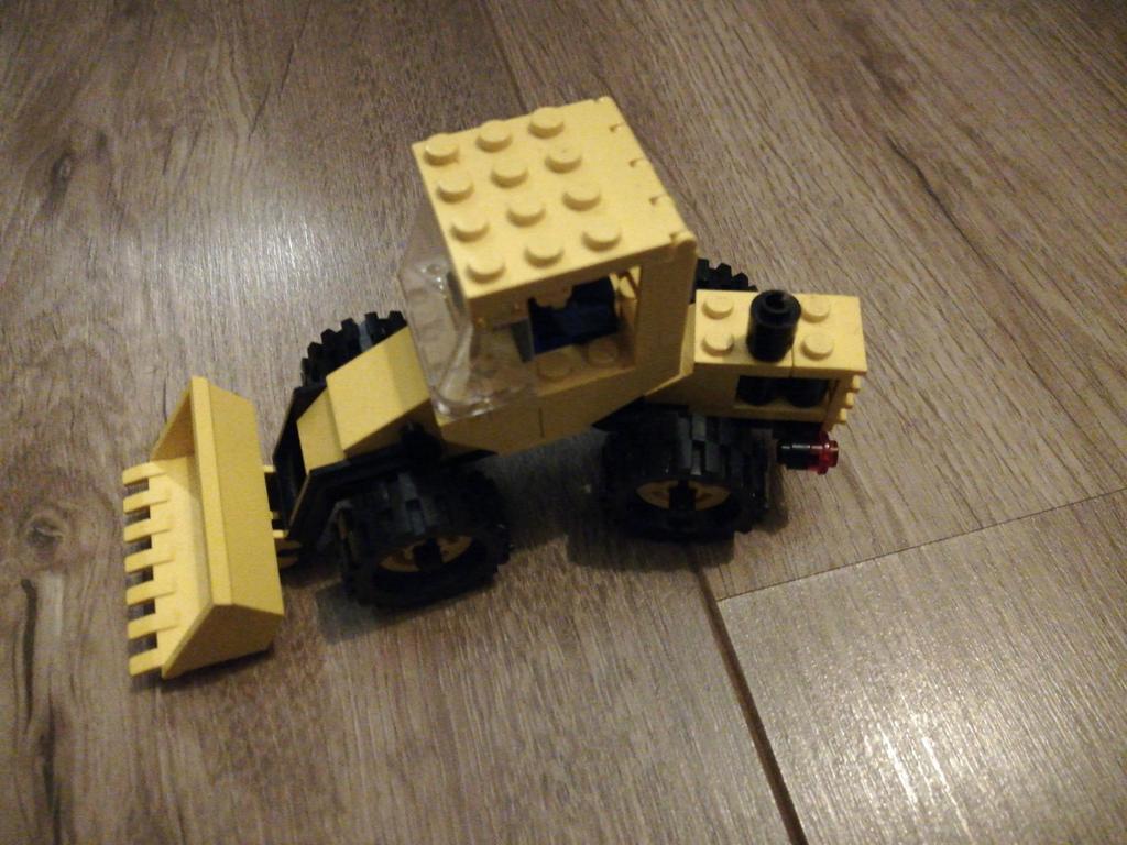 Lego bulldozer set 6658, zonder instructieboekje en doos, City, Lego, Ophalen of Verzenden, Zo goed als nieuw