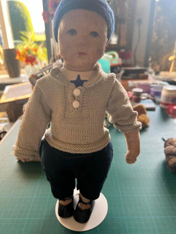 Käthe Kruse pop Du Mein, 35 cm, uit 1929, Antiek en Kunst, Antiek | Speelgoed, Ophalen of Verzenden