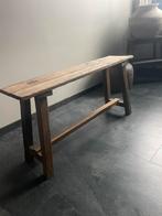 Houten bankje van Hoffz 90 breed, Ophalen of Verzenden, Zo goed als nieuw, Hout